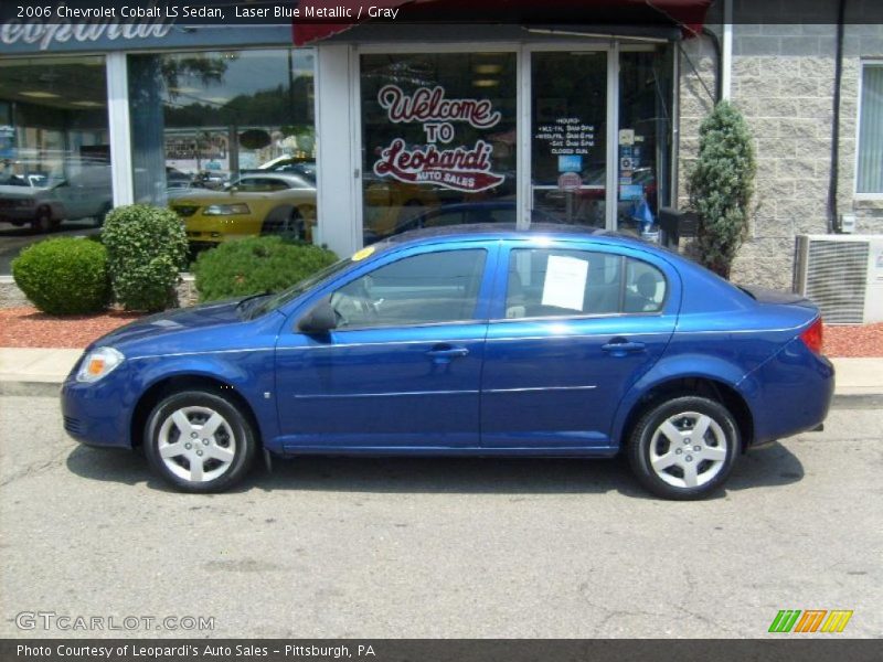 Laser Blue Metallic / Gray 2006 Chevrolet Cobalt LS Sedan
