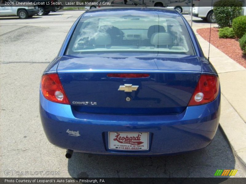 Laser Blue Metallic / Gray 2006 Chevrolet Cobalt LS Sedan