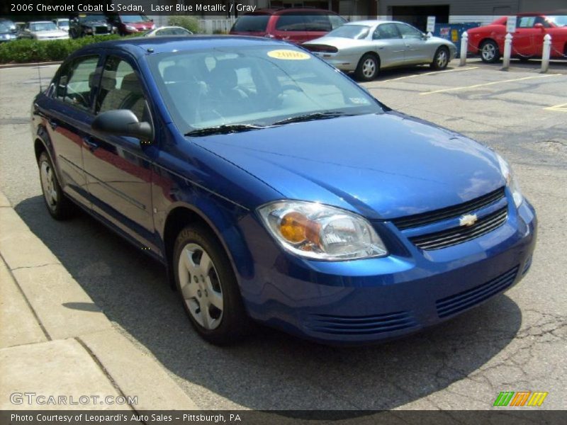 Laser Blue Metallic / Gray 2006 Chevrolet Cobalt LS Sedan