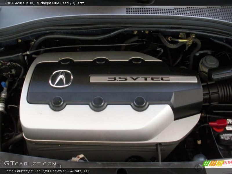 Midnight Blue Pearl / Quartz 2004 Acura MDX