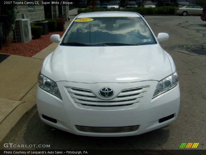 Super White / Bisque 2007 Toyota Camry CE