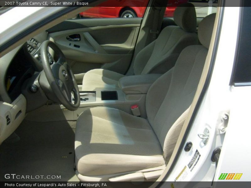 Super White / Bisque 2007 Toyota Camry CE