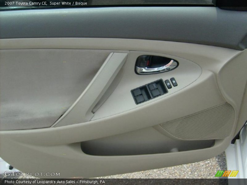 Super White / Bisque 2007 Toyota Camry CE