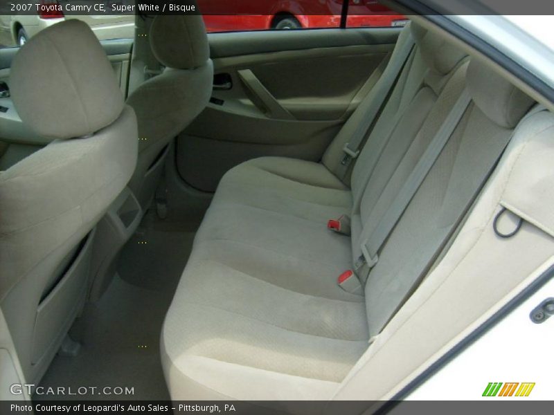 Super White / Bisque 2007 Toyota Camry CE
