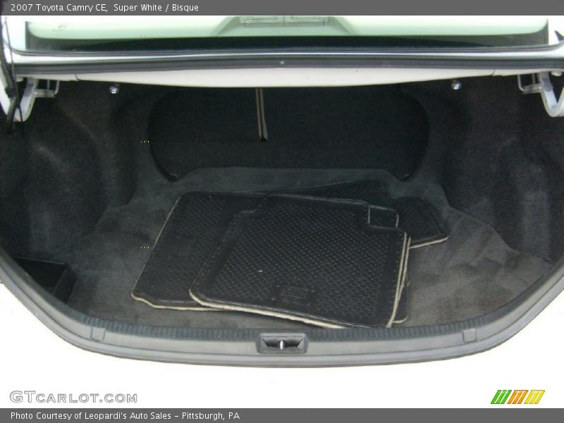 Super White / Bisque 2007 Toyota Camry CE