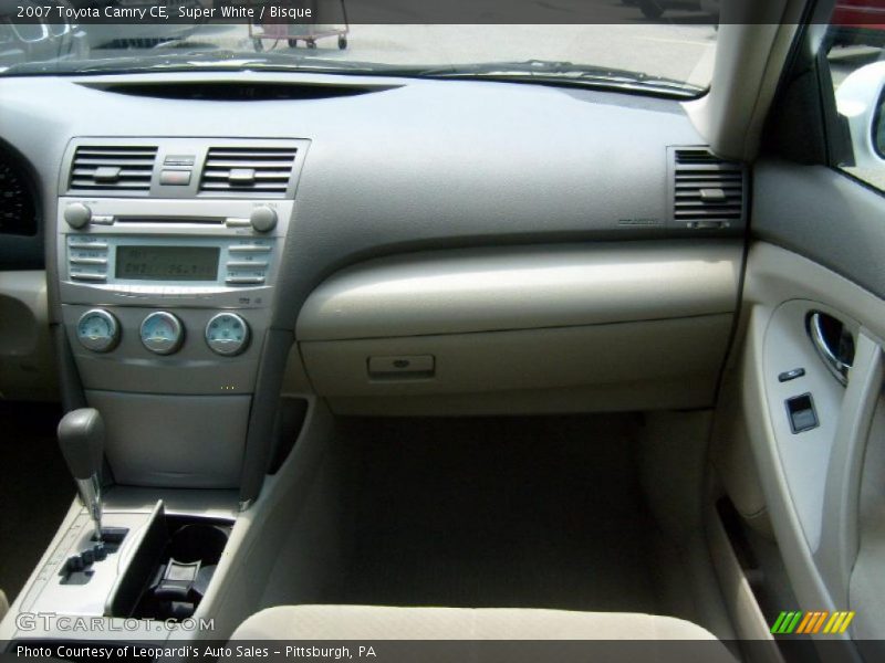 Super White / Bisque 2007 Toyota Camry CE