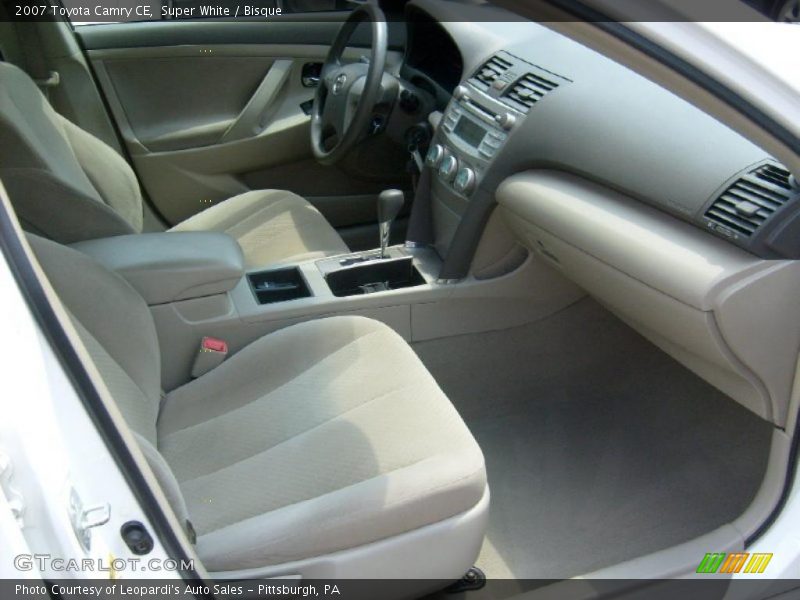 Super White / Bisque 2007 Toyota Camry CE