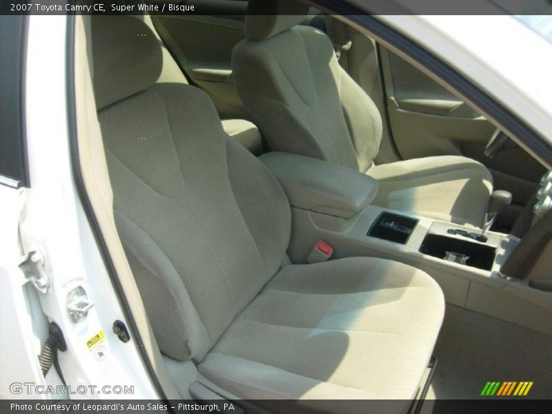 Super White / Bisque 2007 Toyota Camry CE