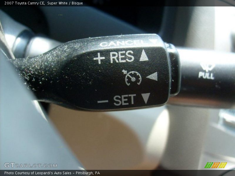 Super White / Bisque 2007 Toyota Camry CE