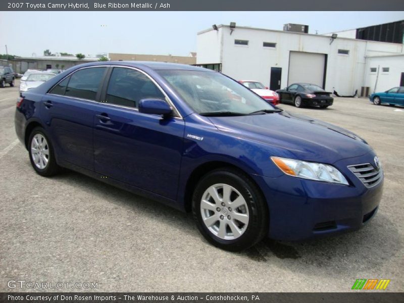 Blue Ribbon Metallic / Ash 2007 Toyota Camry Hybrid