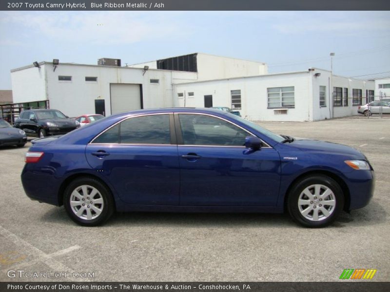 Blue Ribbon Metallic / Ash 2007 Toyota Camry Hybrid