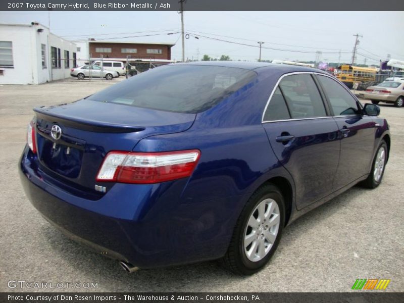 Blue Ribbon Metallic / Ash 2007 Toyota Camry Hybrid