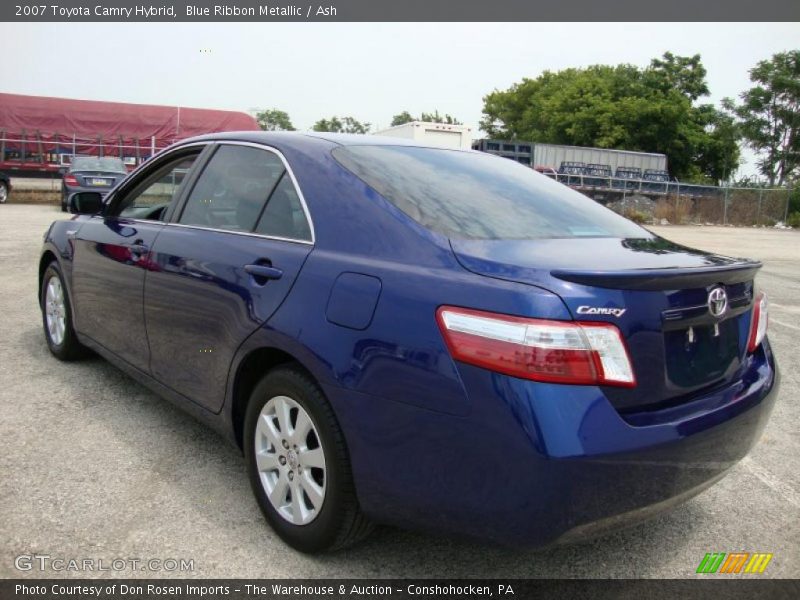 Blue Ribbon Metallic / Ash 2007 Toyota Camry Hybrid