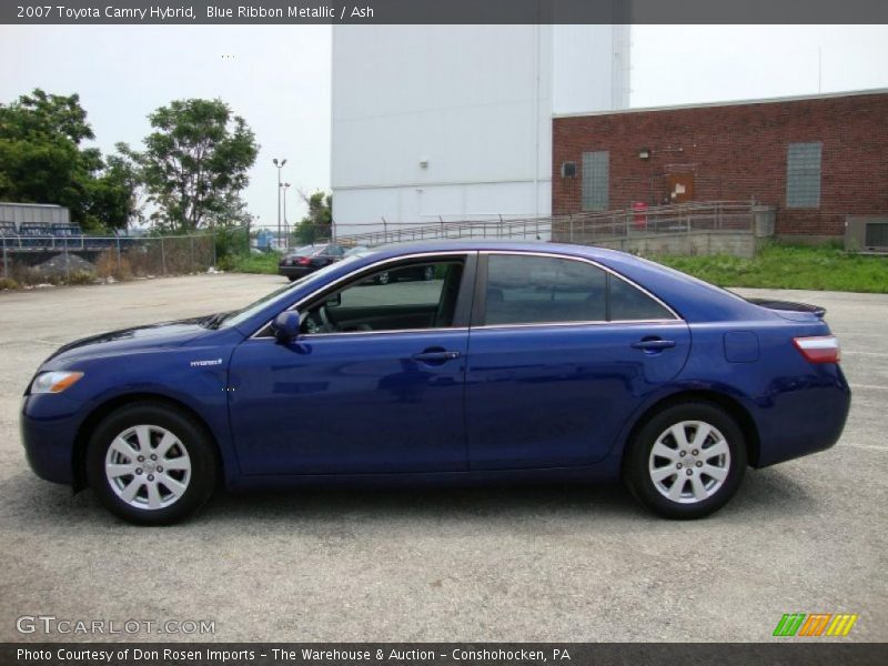 Blue Ribbon Metallic / Ash 2007 Toyota Camry Hybrid