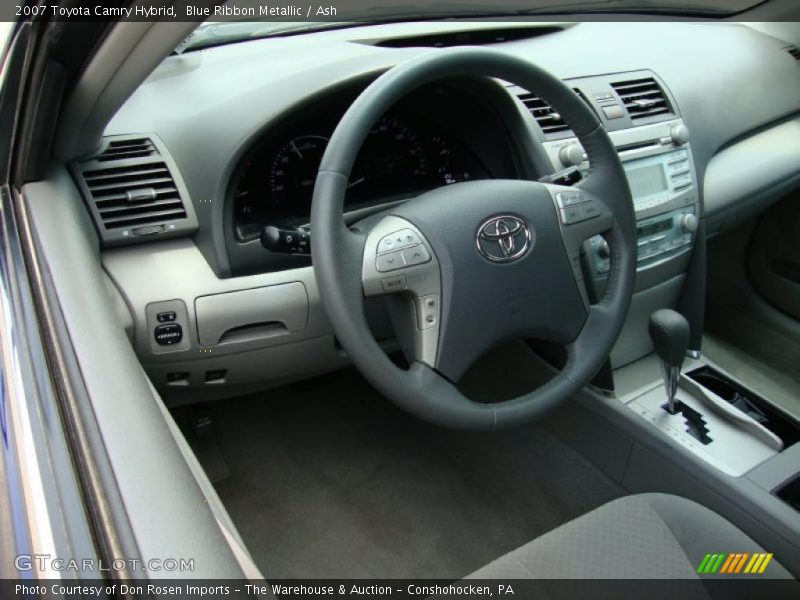 Blue Ribbon Metallic / Ash 2007 Toyota Camry Hybrid