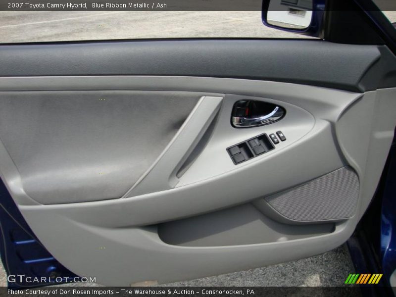 Blue Ribbon Metallic / Ash 2007 Toyota Camry Hybrid