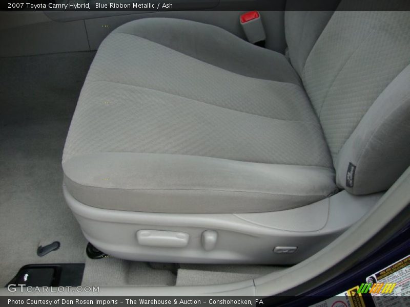Blue Ribbon Metallic / Ash 2007 Toyota Camry Hybrid