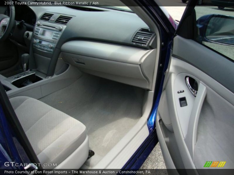 Blue Ribbon Metallic / Ash 2007 Toyota Camry Hybrid
