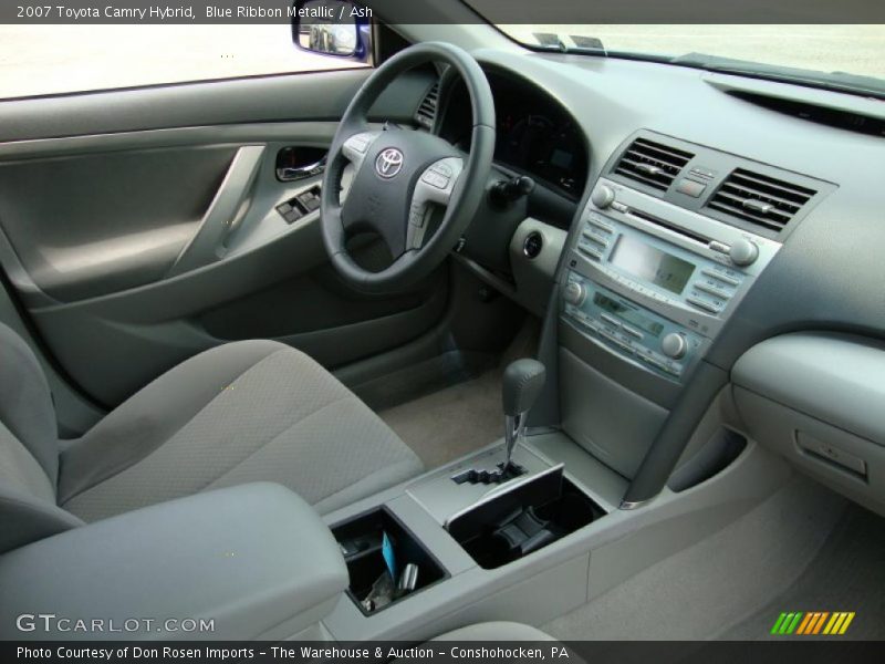 Blue Ribbon Metallic / Ash 2007 Toyota Camry Hybrid