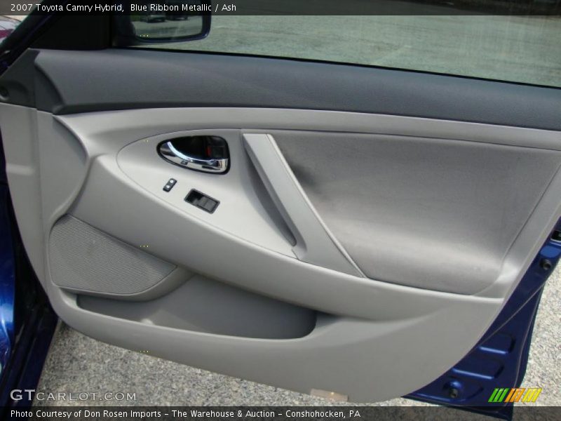 Blue Ribbon Metallic / Ash 2007 Toyota Camry Hybrid