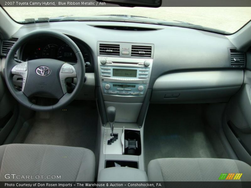 Blue Ribbon Metallic / Ash 2007 Toyota Camry Hybrid