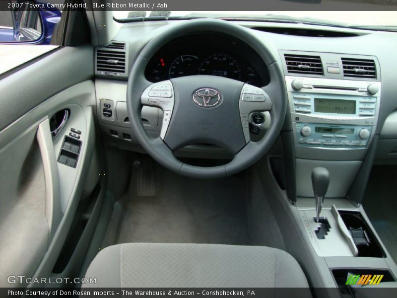 Blue Ribbon Metallic / Ash 2007 Toyota Camry Hybrid