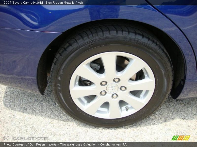 Blue Ribbon Metallic / Ash 2007 Toyota Camry Hybrid