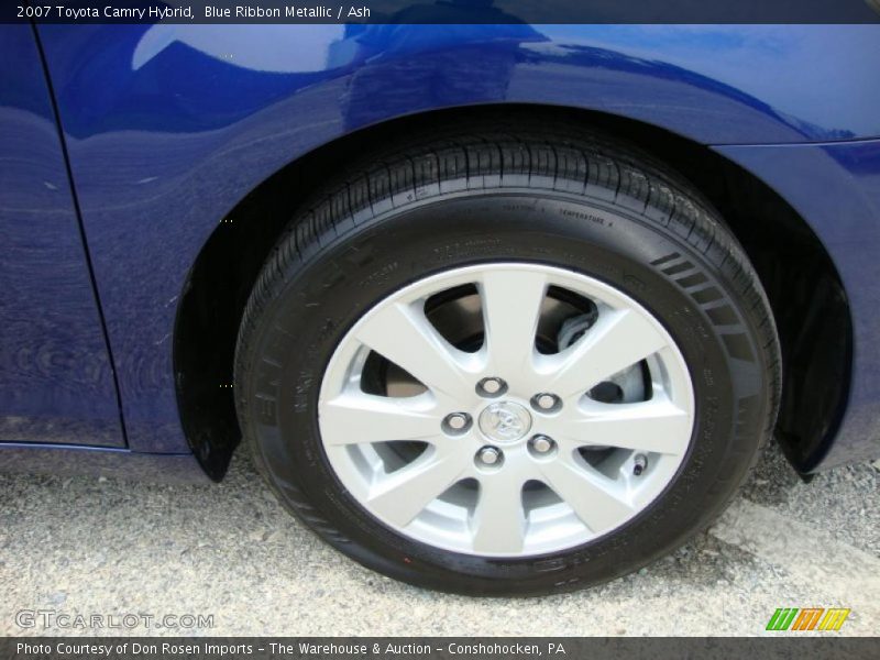 Blue Ribbon Metallic / Ash 2007 Toyota Camry Hybrid