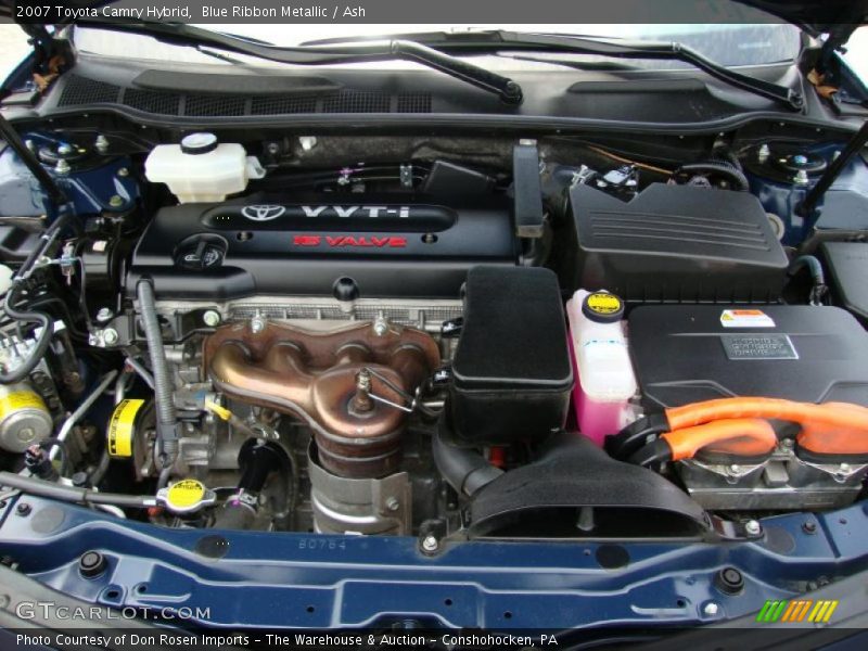 Blue Ribbon Metallic / Ash 2007 Toyota Camry Hybrid