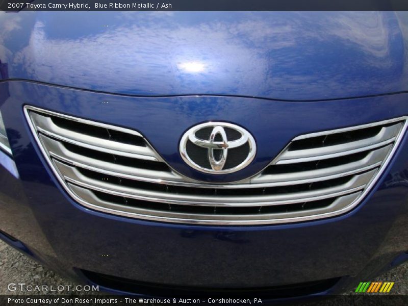 Blue Ribbon Metallic / Ash 2007 Toyota Camry Hybrid