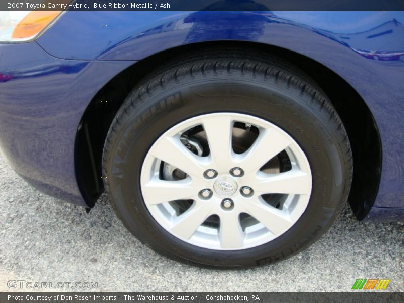 Blue Ribbon Metallic / Ash 2007 Toyota Camry Hybrid