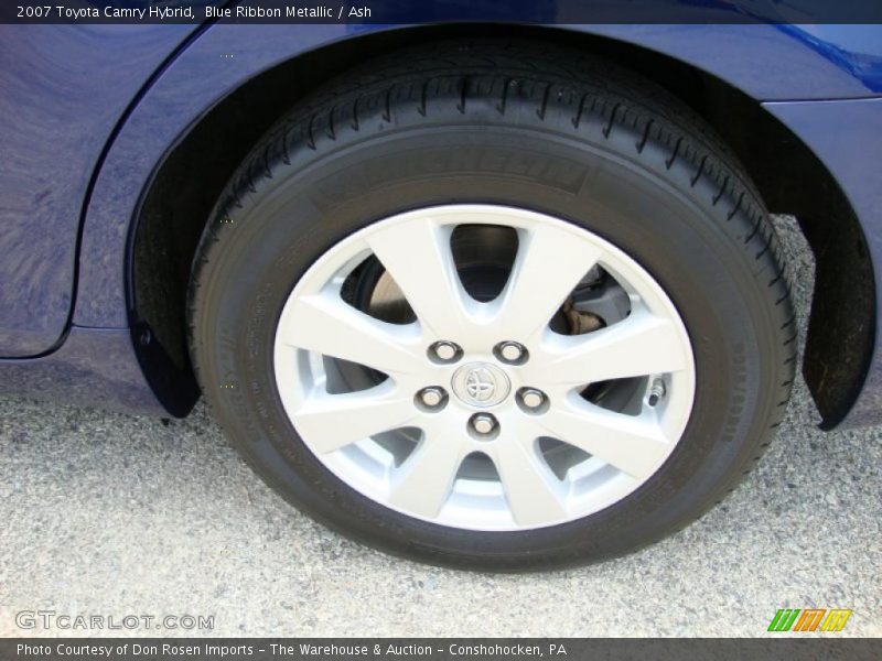 Blue Ribbon Metallic / Ash 2007 Toyota Camry Hybrid