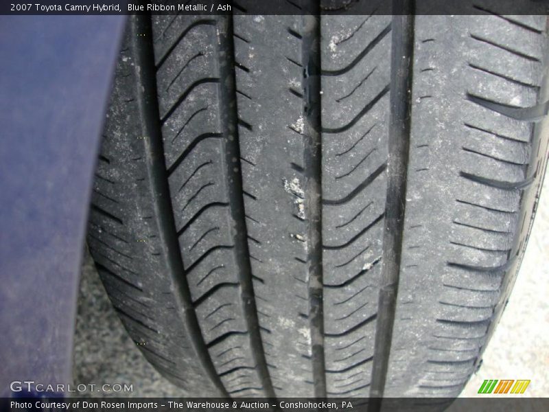 Blue Ribbon Metallic / Ash 2007 Toyota Camry Hybrid