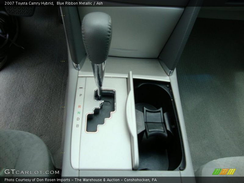 Blue Ribbon Metallic / Ash 2007 Toyota Camry Hybrid