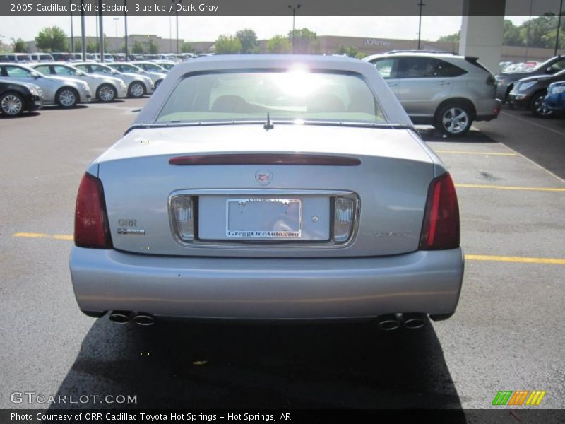 Blue Ice / Dark Gray 2005 Cadillac DeVille Sedan