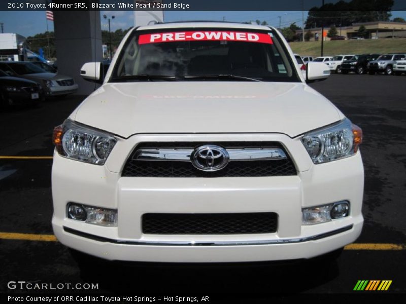 Blizzard White Pearl / Sand Beige 2010 Toyota 4Runner SR5