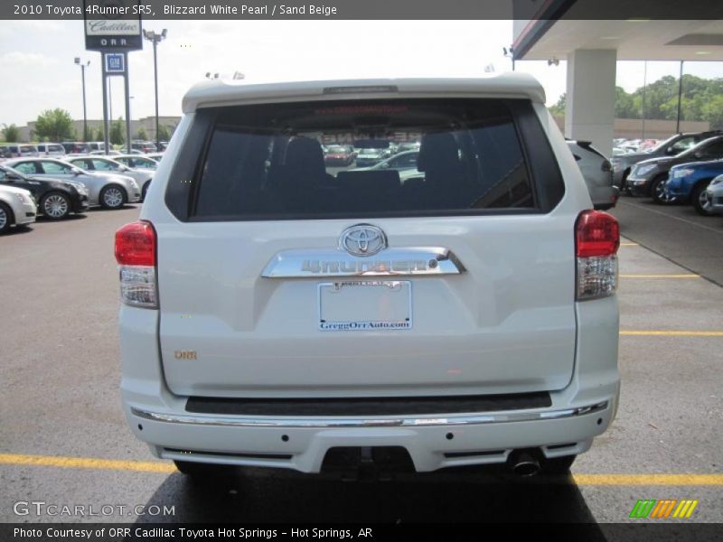 Blizzard White Pearl / Sand Beige 2010 Toyota 4Runner SR5