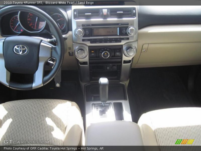 Blizzard White Pearl / Sand Beige 2010 Toyota 4Runner SR5