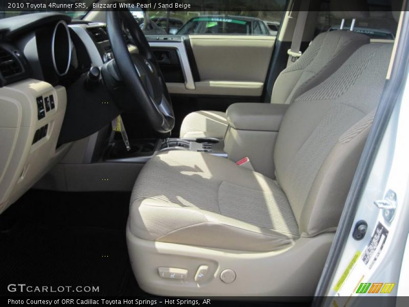 Blizzard White Pearl / Sand Beige 2010 Toyota 4Runner SR5