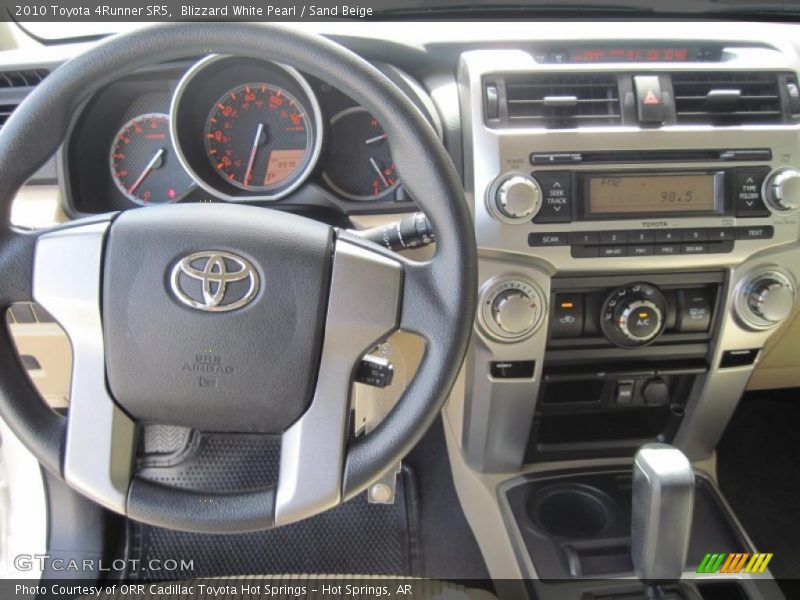 Blizzard White Pearl / Sand Beige 2010 Toyota 4Runner SR5