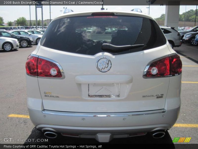 White Diamond Tri Coat / Cashmere/Cocoa 2008 Buick Enclave CXL