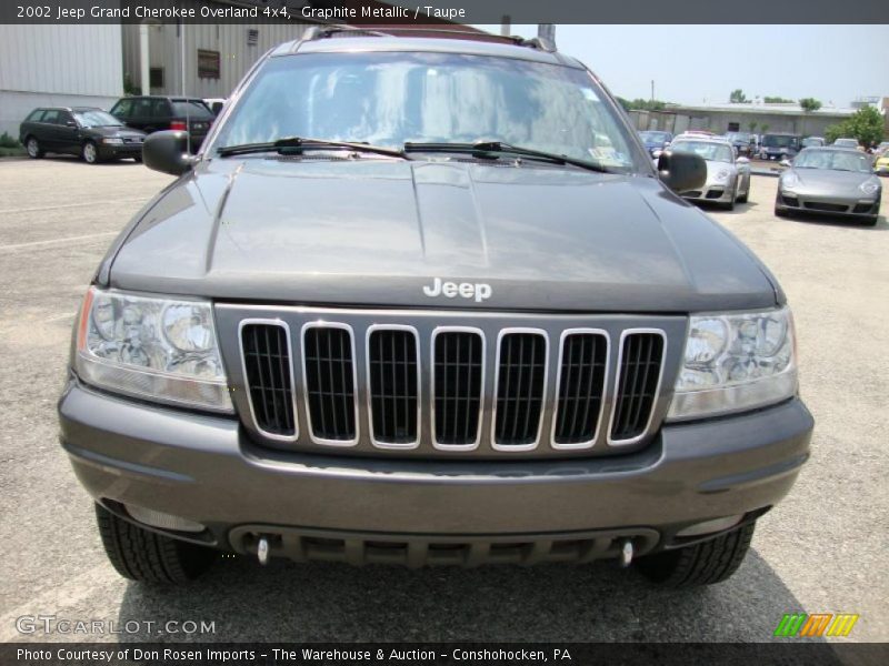 Graphite Metallic / Taupe 2002 Jeep Grand Cherokee Overland 4x4