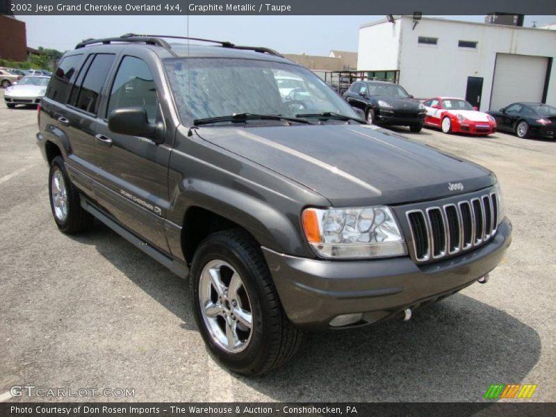 Graphite Metallic / Taupe 2002 Jeep Grand Cherokee Overland 4x4