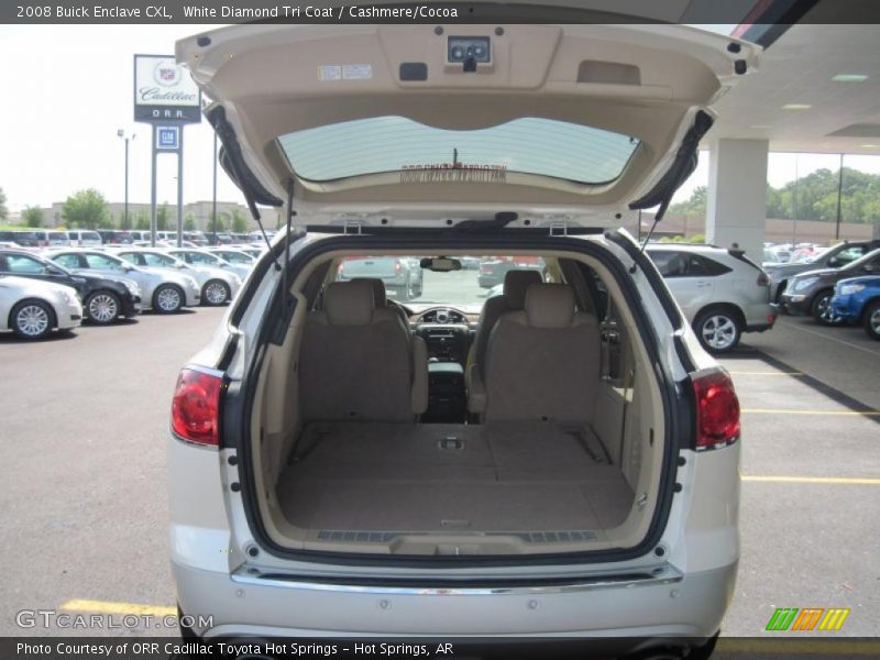 White Diamond Tri Coat / Cashmere/Cocoa 2008 Buick Enclave CXL