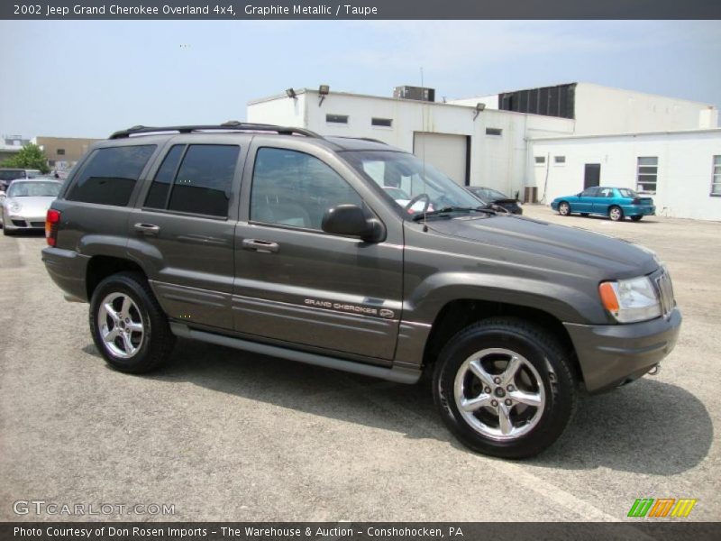 Graphite Metallic / Taupe 2002 Jeep Grand Cherokee Overland 4x4