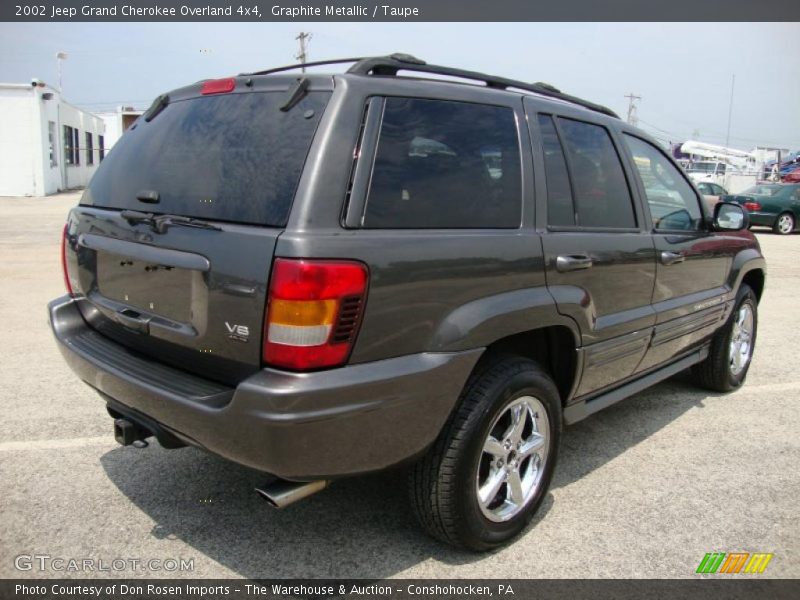 Graphite Metallic / Taupe 2002 Jeep Grand Cherokee Overland 4x4