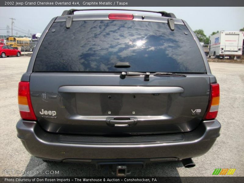 Graphite Metallic / Taupe 2002 Jeep Grand Cherokee Overland 4x4