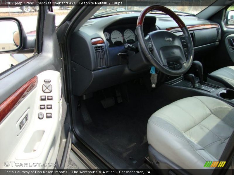 Graphite Metallic / Taupe 2002 Jeep Grand Cherokee Overland 4x4