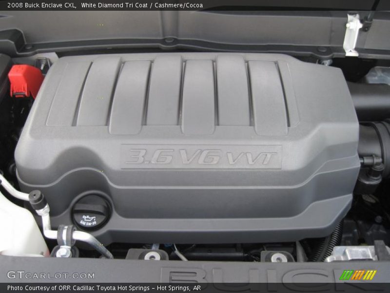 White Diamond Tri Coat / Cashmere/Cocoa 2008 Buick Enclave CXL