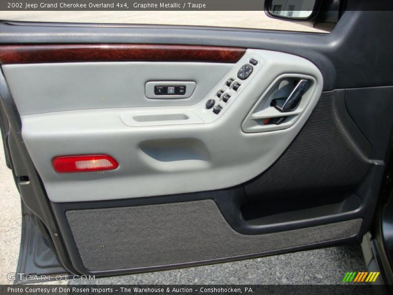 Graphite Metallic / Taupe 2002 Jeep Grand Cherokee Overland 4x4